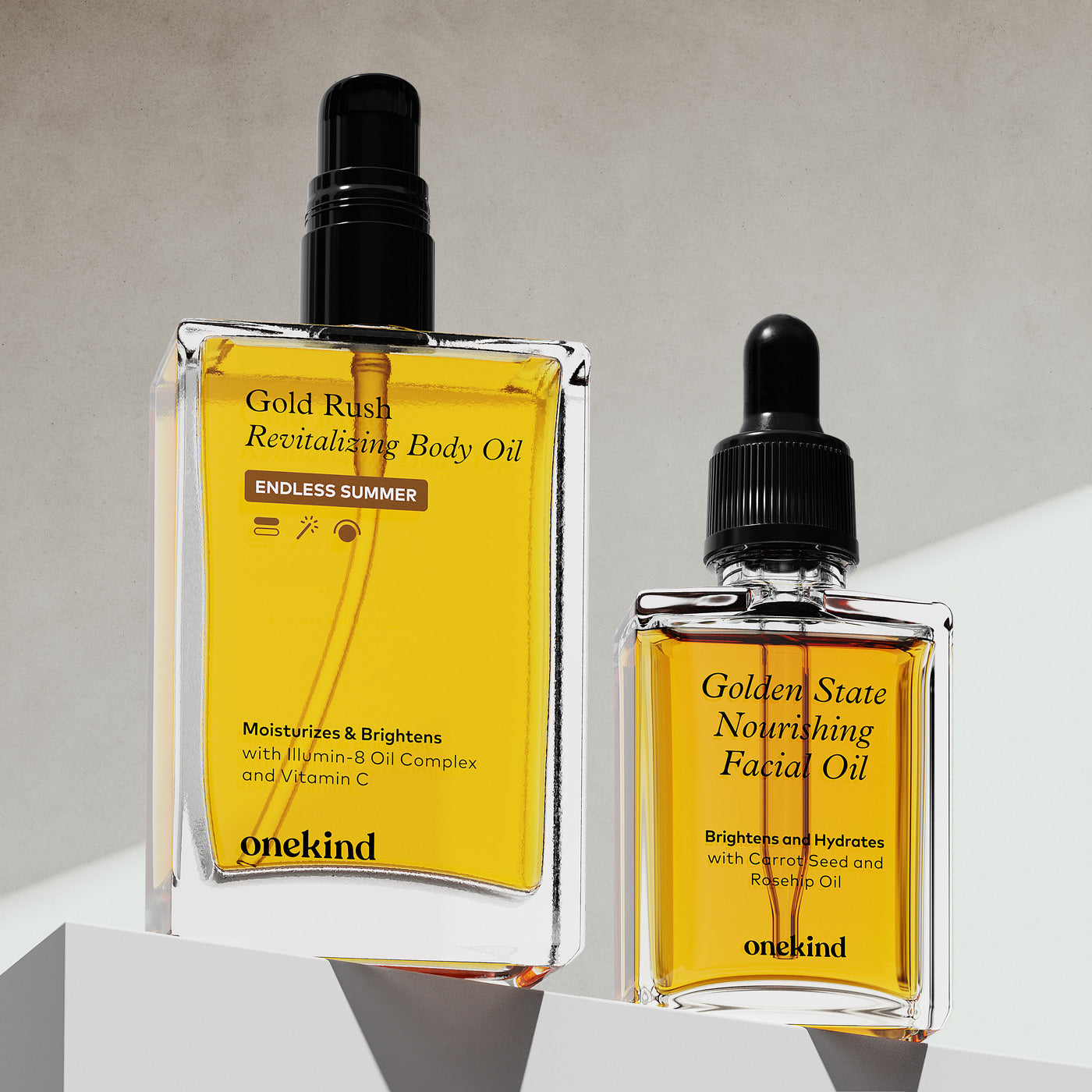 All Over Glow Face + Body Oil Duo